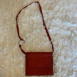 Rust colored suede purse!